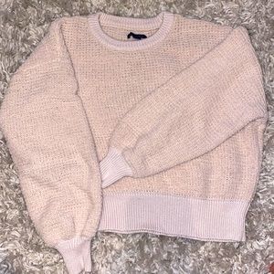 American eagle pink sweater